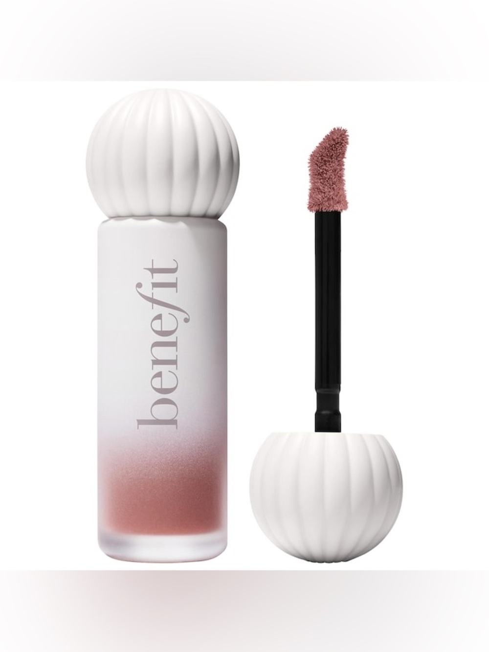 Benefit Plushtint Moisturizing Matte Lip Tint- 02 Cream Puff - NIB